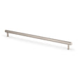Alexander & Wilks Crispin Knurled T-bar Cupboard Pull Handle-Polished Nickel-448mm aw809-448-pnpvd