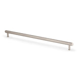 Alexander & Wilks Crispin Knurled T-bar Cupboard Pull Handle-Polished Nickel-448mm aw809-448-pnpvd