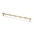 Alexander & Wilks Crispin Knurled T-bar Cupboard Pull Handle-Satin Brass PVD-448mm aw809-448-sbpvd