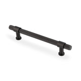 Alexander & Wilks Kingston Knurled Pull Handle-Dark Bronze PVD-160mm aw839-160-dbzpvd