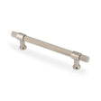Alexander & Wilks Kingston Knurled Pull Handle-Polished Nickel PVD-160mm aw839-160-pnpvd