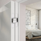 Quality image of AGB Eclipse 3.2 Heavy Duty Adjustable Concealed Hinge 80KG Capacity - Polished Brass | Sku. agbh32hdpb | available from Trade Door Handles.