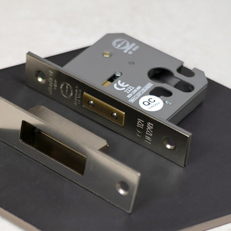 Quality image of Atlantic Euro Deadlock [CE] 2.5" - Antique Brass | Sku. alkdeade25ab | available from Trade Door Handles.