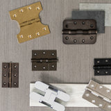 Quality image of Atlantic Ball Bearing Hinges Grade 11 Fire Rated 4" x 3" x 2.5mm - Matt Black | Sku. ahg111433mb | available from Trade Door Handles.