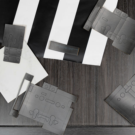 Quality image of Atlantic Latch & 3" x 2" Hinge Pads Intumescent kit FD60 | Sku. inpfd601 | available from Trade Door Handles.