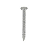 This is an image of Timco - Annular Ringshank Nails - Bright 25 x 2.00mm (1 Kg TIMbag) BAR25B
