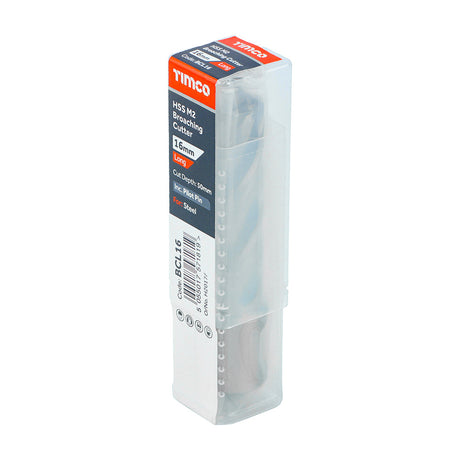 This is an image of Timco - Broaching Cutter - Long 16 x 50 (1 Each Tube) BCL16