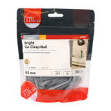 This is an image of Timco - Cut Clasp Nails - Bright 65mm (1 Kg TIMbag) BCN65B