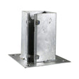 This is an image of Timco - Bolt Down Shoe - Hot Dipped Galvanised 150mm BDB150G