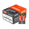 This is an image of Timco - FirmaHold Collated Brad Nails & Fuel Cells - 16 Gauge - Straight - Galvanised 16g x 25mm/2BFC (2000 PCS Box)