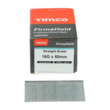 This is an image of Timco - FirmaHold Collated Brad Nails - 16 Gauge - Straight - Galvanised 16g x 50mm (2000 PCS Box) BG1650