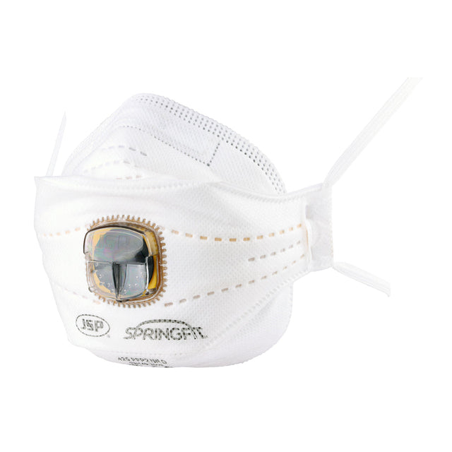 This is an image of Timco - SpringFit FFP2 Fold Flat Mask with Typhoon Valve FFP2 (1 Each Bag) BGA172202N00