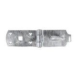 This is an image of Timco - Secure Bolt On Hasp & Staple - Heavy Duty - Hot Dipped Galvanised 8" (1 Each Plain Bag) BHS8GB