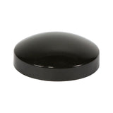 This is an image of Timco - Two Piece Screw Caps - Black To fit 3.5 to 4.2 Screw - (100 PCS TIMpac) BLACKPLAST