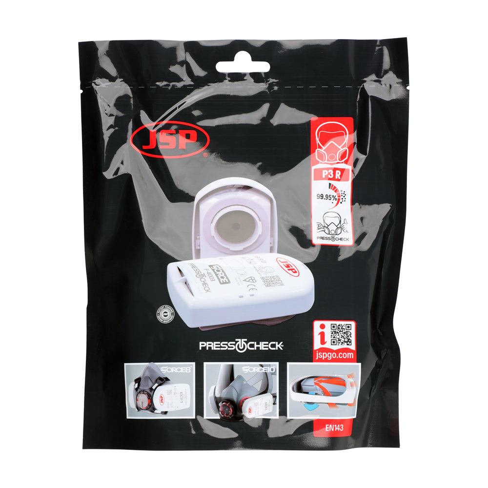 This is an image of Timco - PressToCheck Replacement Filters - Dust P3 RD (2 Pieces Bag) BMN990001700