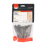 This is an image of Timco - Oval Nails - Bright 100mm (1 Kg TIMbag) BON100B