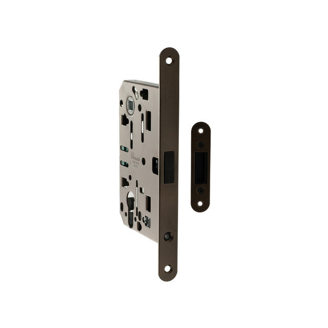 Quality image of Bonaiti Polaris 2XT Magnetic Euro Profile Sashlock 60mm backset - Bronze | Sku. bon2xte60b | available from Trade Door Handles.