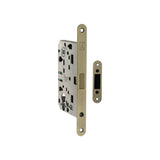 Quality image of Bonaiti Polaris 2XT Magnetic Euro Profile Sashlock 60mm backset - Matt Antique Brass | Sku. bon2xte60mab | available from Trade Door Handles.