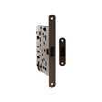 Quality image of Bonaiti Polaris 2XT Magnetic Bathroom Lock 60mm backset - Bronze | Sku. bon2xtwc60b | available from Trade Door Handles.
