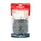 This is an image of Timco - Oval Nails - Bright 50mm (1 Kg TIMbag) BON50B