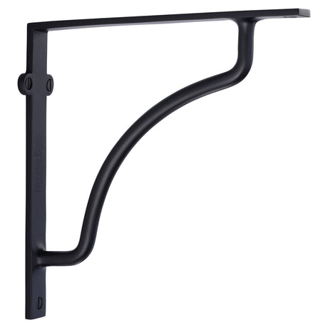 High quality image of the Heritage Brass Cable Shelf Bracket 8'' x 8'' Matt Black Finish
 | Sku. br2120-8-bkmt | Discounted prices available from Trade Door Handles