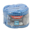 This is an image of Timco - Polypropylene Rope - Blue - Coil 6mm x 30m (1 Each Unit) BR630C
