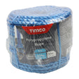 This is an image of Timco - Polypropylene Rope - Blue - Coil 8mm x 30m (1 Each Unit) BR830C