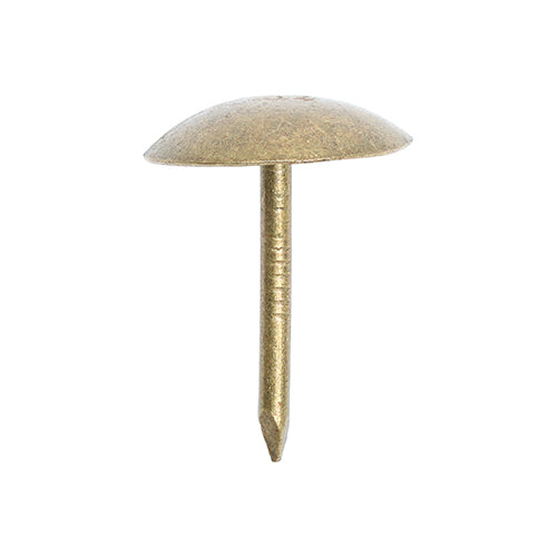 This is an image of Timco - Upholstery Nails - Bronze 10.5 x 15.7mm (50 PCS TIMpac) BRONZENAILP