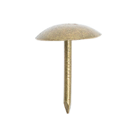 This is an image of Timco - Upholstery Nails - Bronze 10.5 x 15.7mm (50 PCS TIMpac) BRONZENAILP