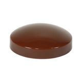 This is an image of Timco - Two Piece Screw Caps - Brown To fit 3.5 to 4.2 Screw - (100 PCS TIMpac) BROWNPLAST