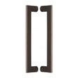 High quality image of the Heritage Brass Back to Back Door Pull Handle Apollo Design 307mm Matt Bronze Finish
 | Sku. btb4150-307-mb | Discounted prices available from Trade Door Handles