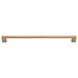 High quality image of Heritage Brass Cabinet Pull Metro Design 320mm CTC Unlacquered Brass Finish | Sku. C0337 480-ULB | available from Trade Door Handles.