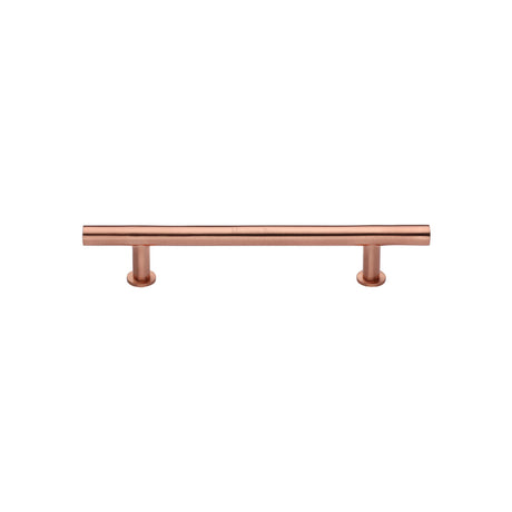 High quality image of the Heritage Brass Cabinet Pull T-Bar Design with 16mm Rose 101mm CTC Satin Rose Gold Finish | Sku. c0362-101-srg | Discounted prices available from Trade Door Handles