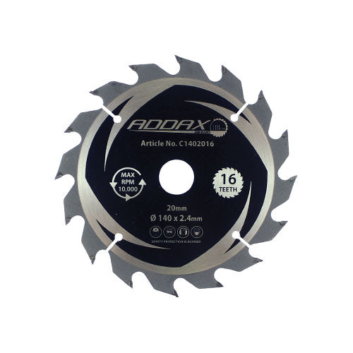 This is an image of Timco - Circular Saw Blade - General Purpose - Coarse/Medium 150 x 20 x 12T (1 Each Clamshell) C1502012