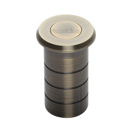 High quality image of the Heritage Brass Dust Excluding Floor Socket Antique Brass Finish
 | Sku. c1625-40-at | Discounted prices available from Trade Door Handles