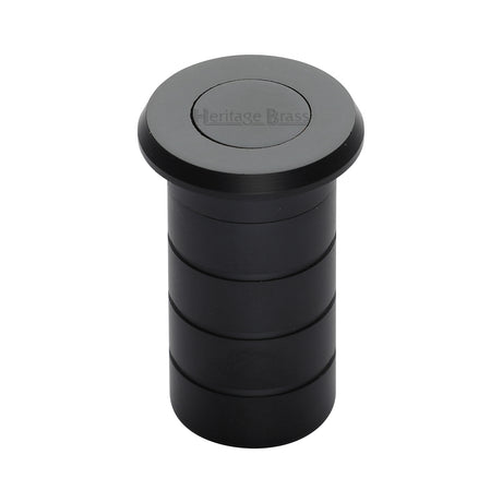 High quality image of the Heritage Brass Dust Excluding Floor Socket Matt Black Finish
 | Sku. c1625-40-bkmt | Discounted prices available from Trade Door Handles