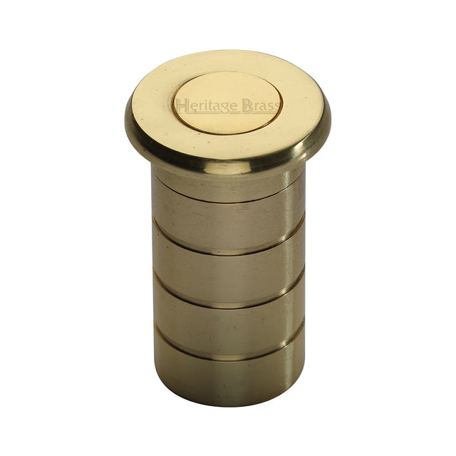 High quality image of the Heritage Brass Dust Excluding Floor Socket Polished Brass Finish
 | Sku. c1625-40-pb | Discounted prices available from Trade Door Handles