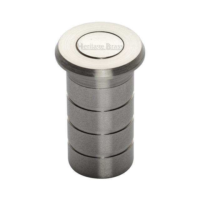 High quality image of the Heritage Brass Dust Excluding Floor Socket Satin Nickel Finish
 | Sku. c1625-40-sn | Discounted prices available from Trade Door Handles