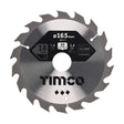 This is an image of Timco - Circular Saw Blade - Combination - Medium 165 x 30 x 18T (1 Each Clamshell) C1653018