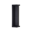 High quality image of the Heritage Brass - Sliding Flush Pull Matt Black | Sku. C1874-BKMT | Trade Door Handles