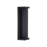 Heritage Brass Sliding Flush Pull Matt Black Finish - M.Marcus code C1874-BKMT