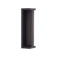 High quality image of the Heritage Brass - Sliding Flush Pull Matt Bronze | Sku. C1874-MB | Trade Door Handles
