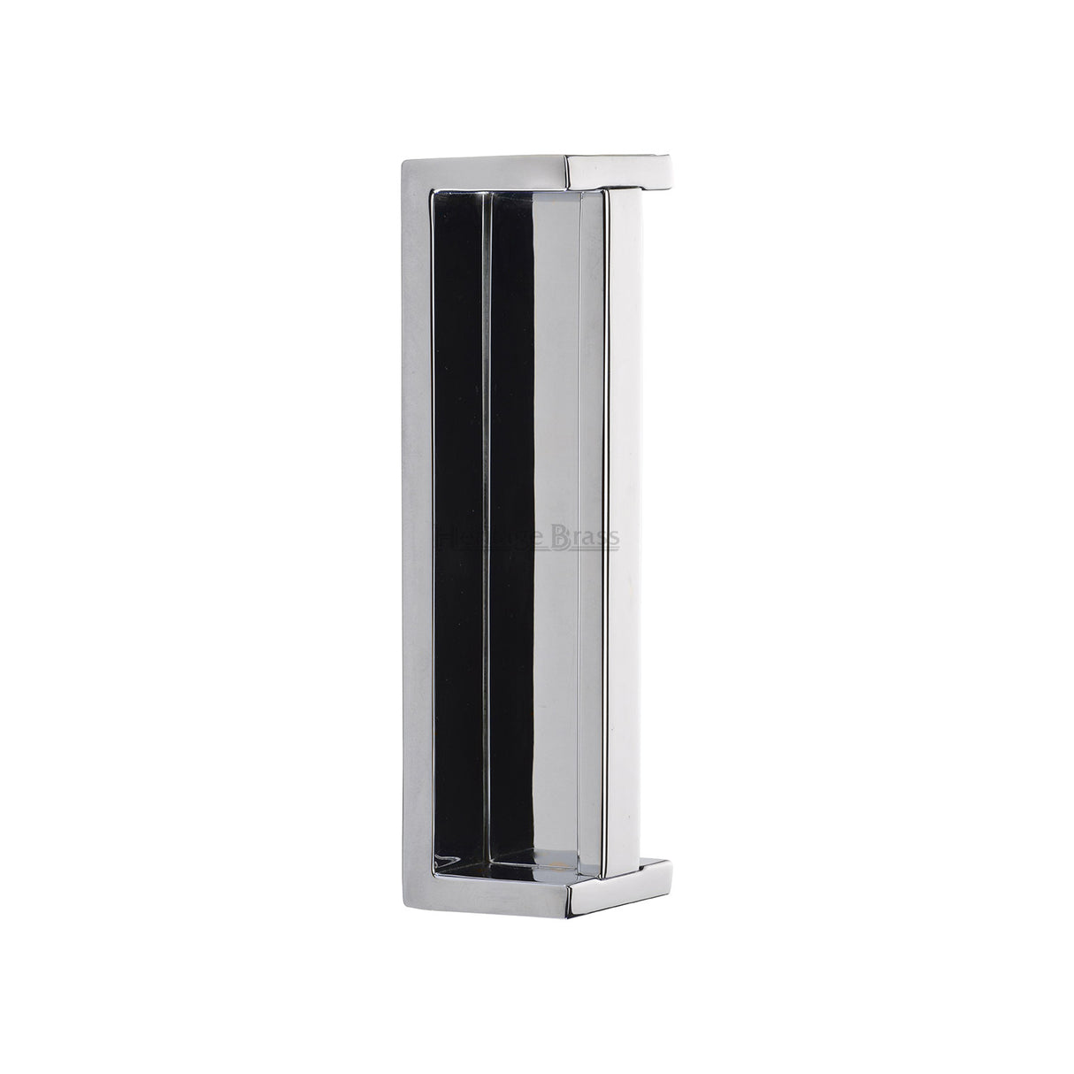 High quality image of the Heritage Brass - Sliding Flush Pull Polished Chrome | Sku. C1874-PC | Trade Door Handles