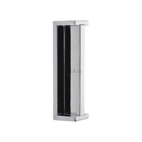 High quality image of the Heritage Brass - Sliding Flush Pull Polished Chrome | Sku. C1874-PC | Trade Door Handles