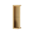 High quality image of the Heritage Brass - Sliding Flush Pull Satin Brass | Sku. C1874-SB | Trade Door Handles
