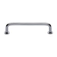 High quality image of the Heritage Brass Cabinet Pull Wire Design with 16mm Rose 160mm CTC Polished Chrome Finish | Sku. c2156-160-pc | Discounted prices available from Trade Door Handles