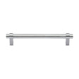 High quality image of the Heritage Brass Cabinet Pull Industrial Design 192mm CTC Satin Chrome Finish | Sku. c2480-192-sc | Discounted prices available from Trade Door Handles