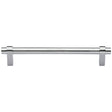 High quality image of the Heritage Brass Cabinet Pull Industrial Design 256mm CTC Satin Chrome Finish | Sku. c2480-256-sc | Discounted prices available from Trade Door Handles
