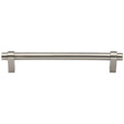High quality image of the Heritage Brass Cabinet Pull Industrial Design 256mm CTC Satin Nickel Finish | Sku. c2480-256-sn | Discounted prices available from Trade Door Handles