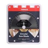 This is an image of Timco - Circular Saw Blade - Combination - Medium 254 x 30 x 40T (1 Each Clamshell) C2543040